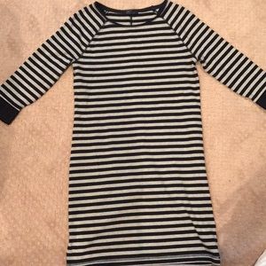 Gap Navy Striped Dress